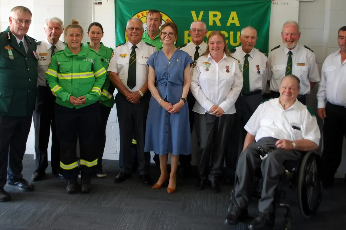 VRA award winners with Member for Cootamundra Steph Cooke.
