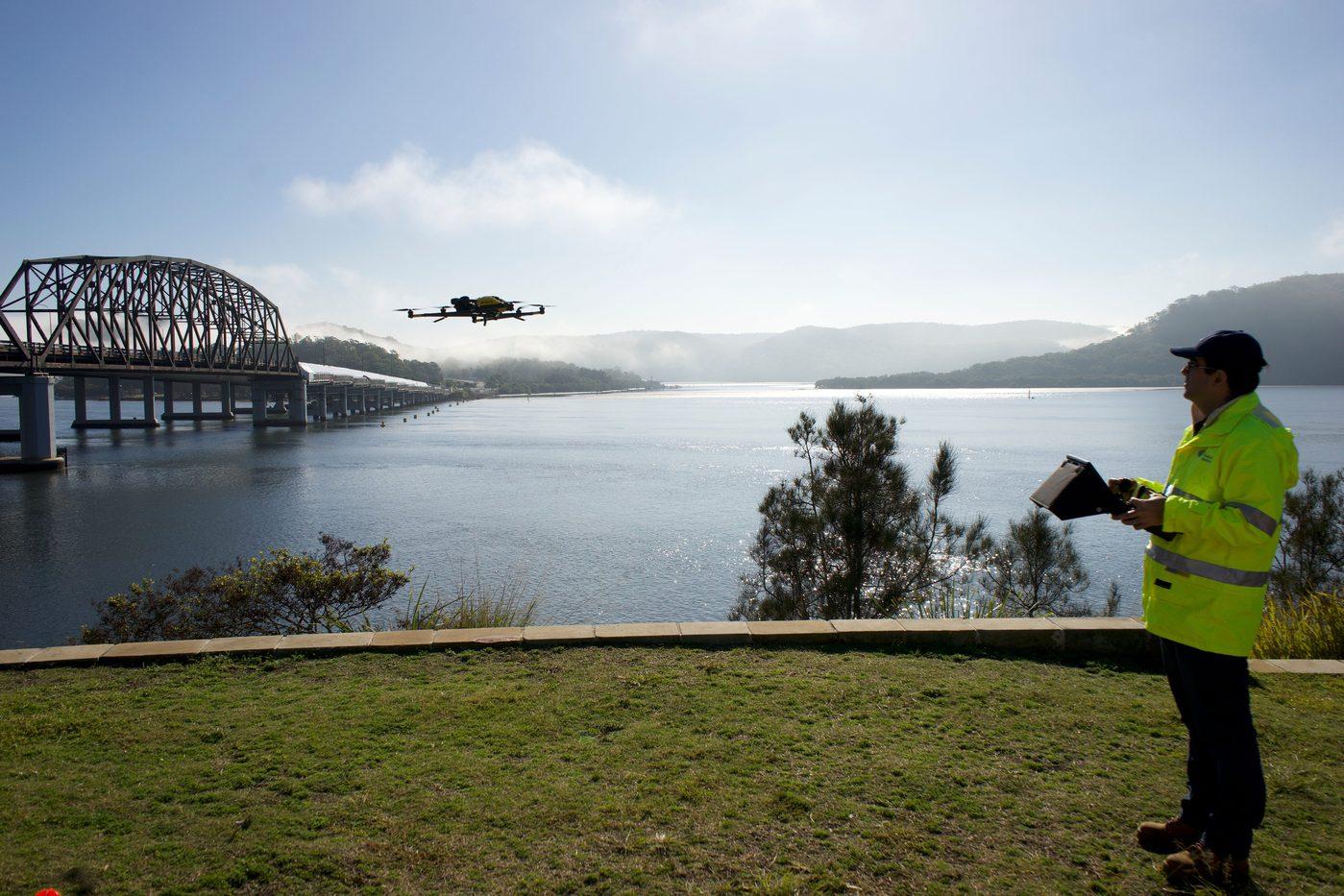 New drone technology revolutionises regional bridge and road maintenance