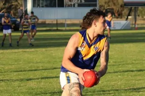Narrandera Eagle Luke McKay was voted the best country footballer in NSW and the ACT in a recent poll run by the Daily Telegraph. Photo: Narrandera Eagles.