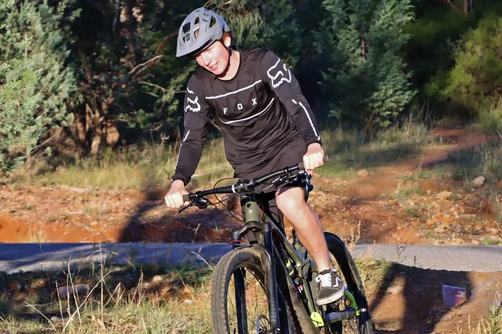 Mountain bike trail enthusiasts such as Walter Asmus will benefit from the proposed Rocky Water Holes Mountain Bike Park. Photo: Kim Woods