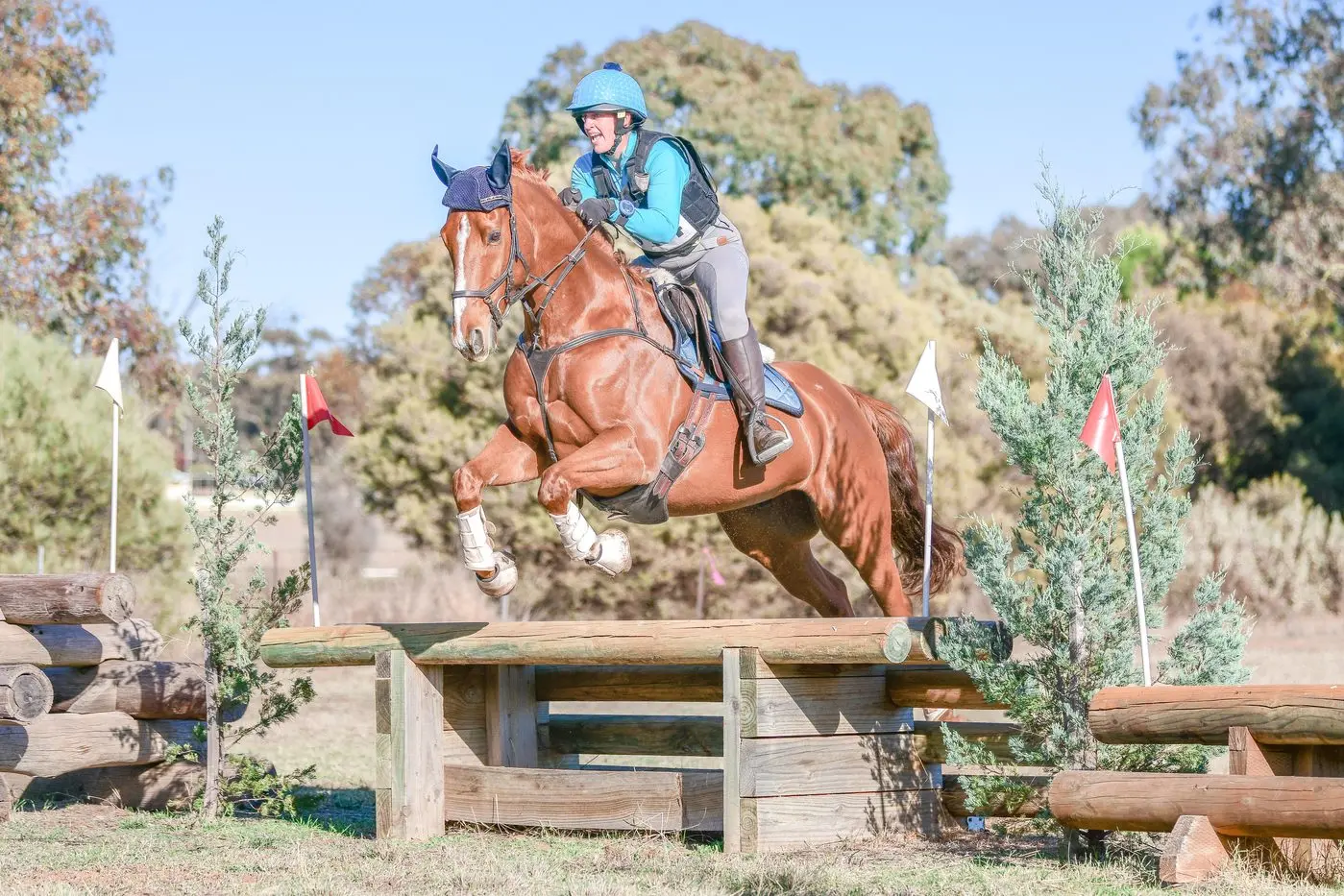 Erin Anderson riding \\u201CAdventures of Grand Rock\\u201D winners of the\\u00A0Level 3. Image courtesy Britt Grosvenor Photography.\\n
