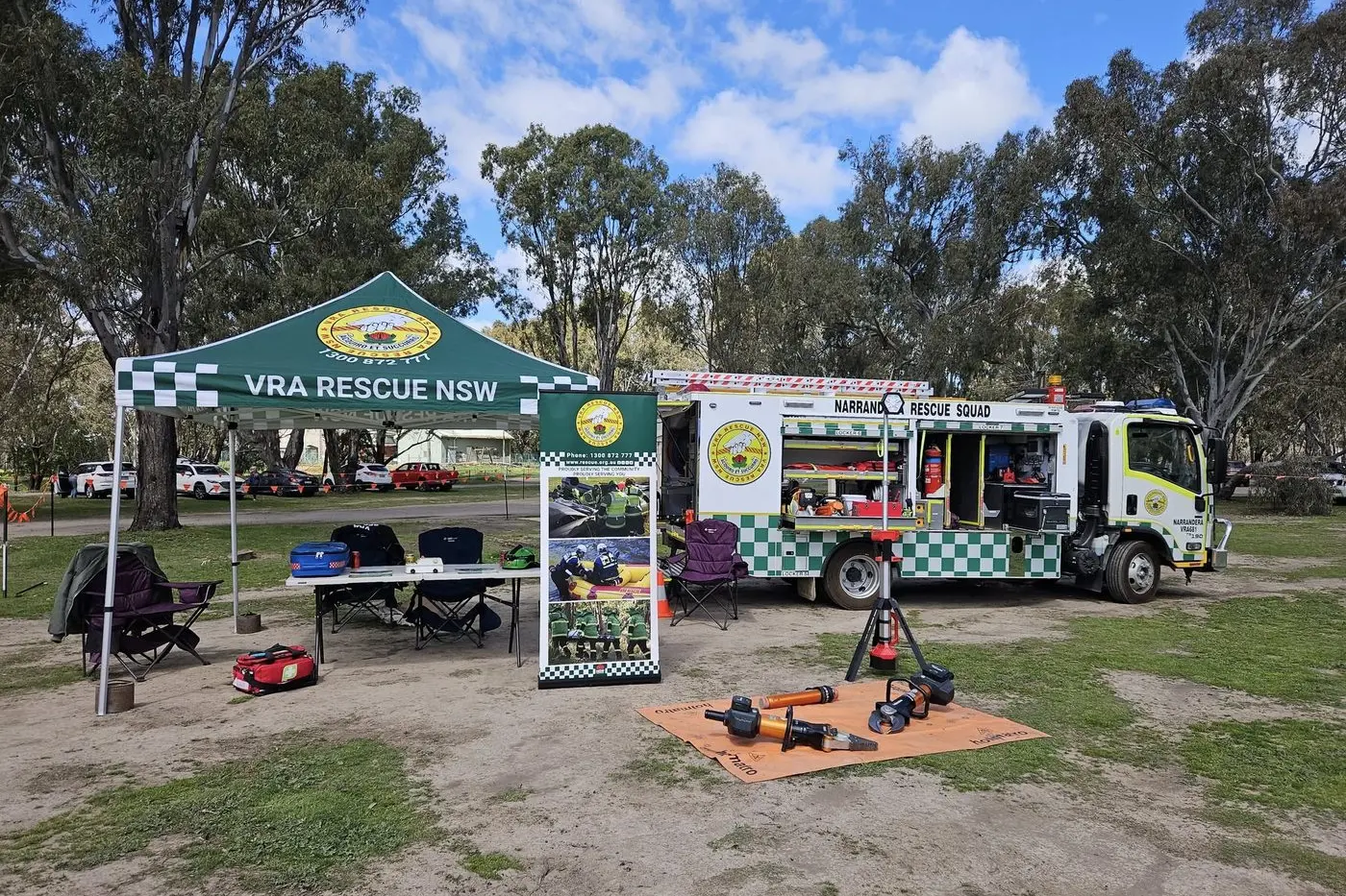Narrandera VRA and its equipment play a vital role in disasters.