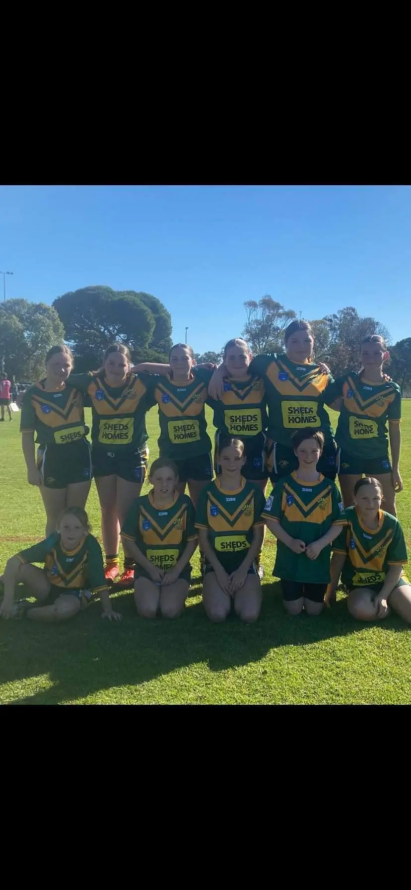 Narrandera Junior Lizards under 13 years team.