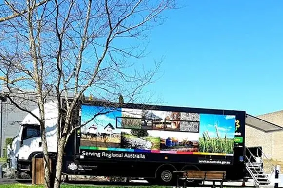 Staff on board this trip can help with Centrelink claims, Medicare registrations, and accessing online services.