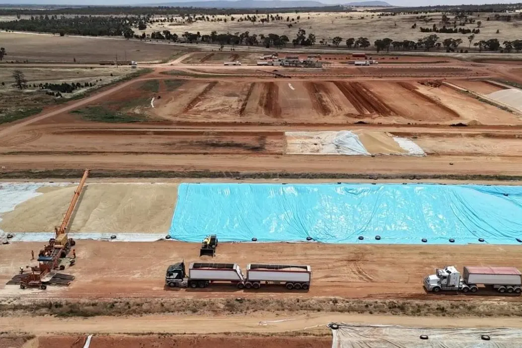 AgConnex Wumbulgal grain receival site is expected to benefit from the rail siding project.