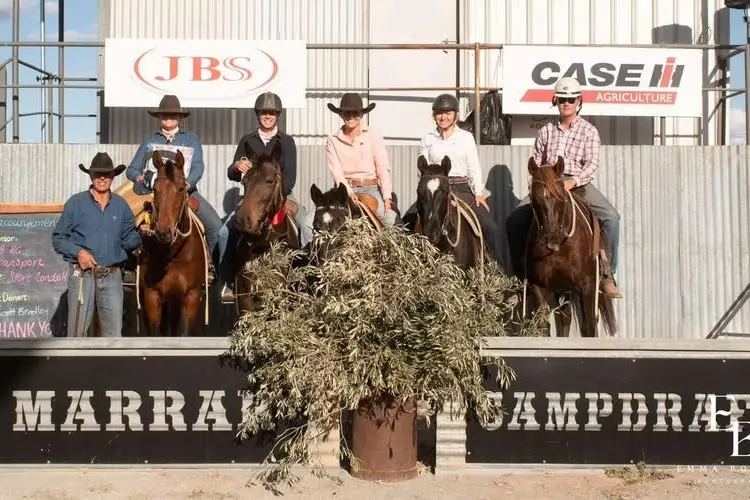 Marrar Madness Campdraft and Rodeo encouragement category competitors.