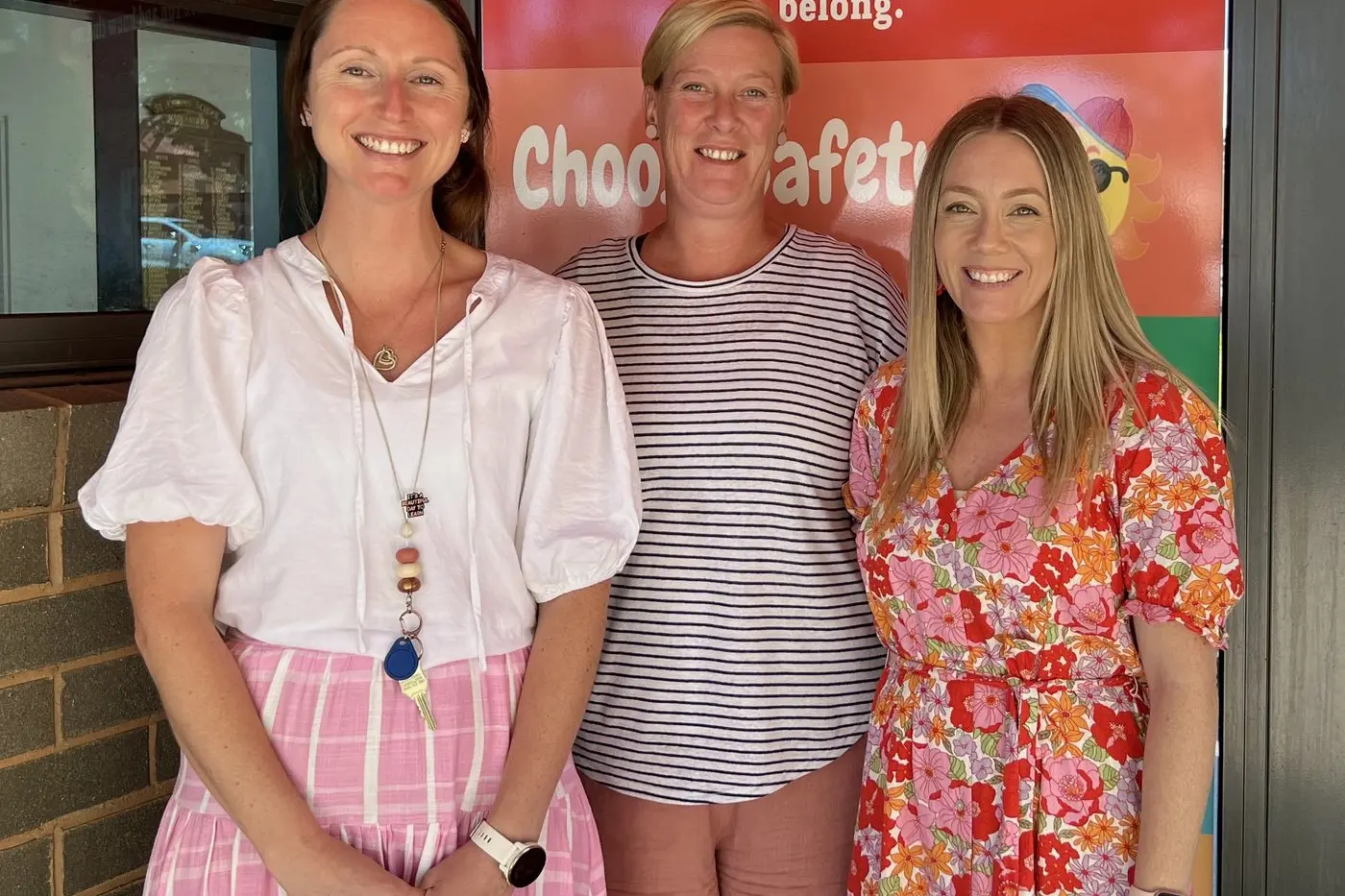 St Joseph\\'s new staff Nicole Beard, Andrea Pitt and Toni Campbell.