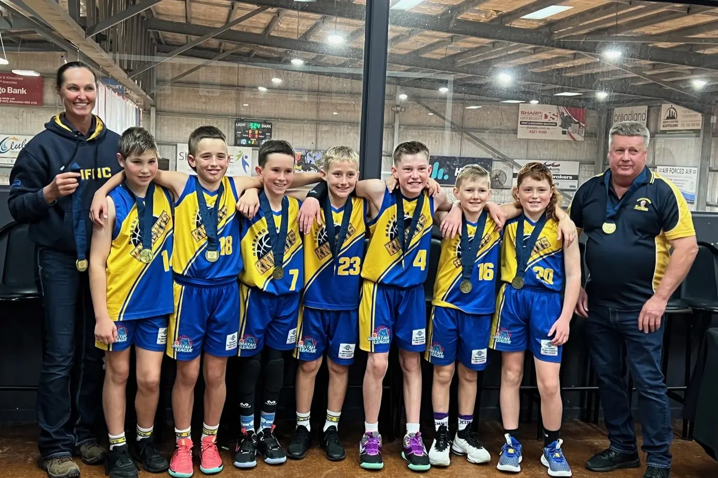 U12B Div 2 winners JMCT.