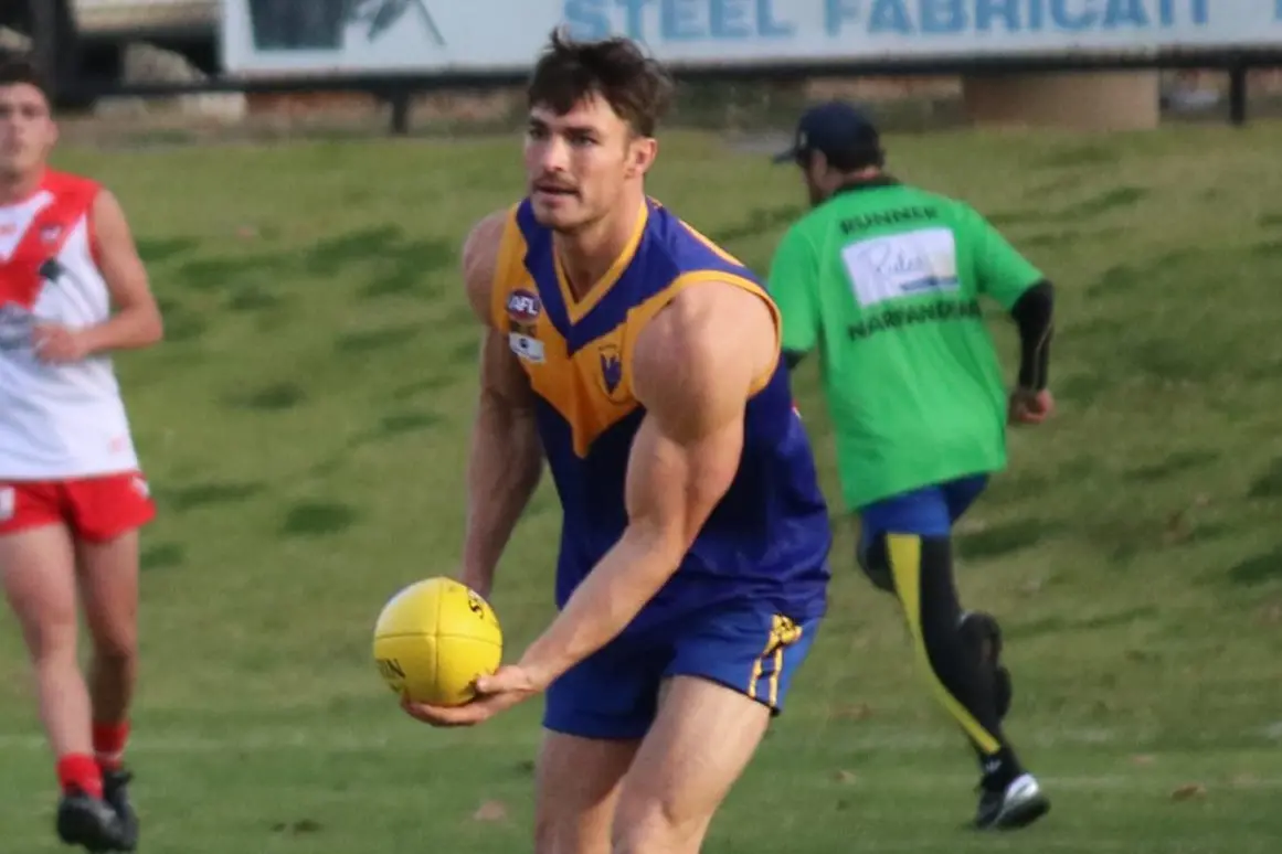Ryan Price in action for the seniors, who have overcome two tough drubbings to notch a win. Photo: Supplied