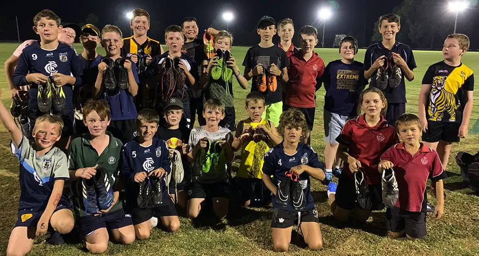 Heart and sole: Club teams up with not-for-profit