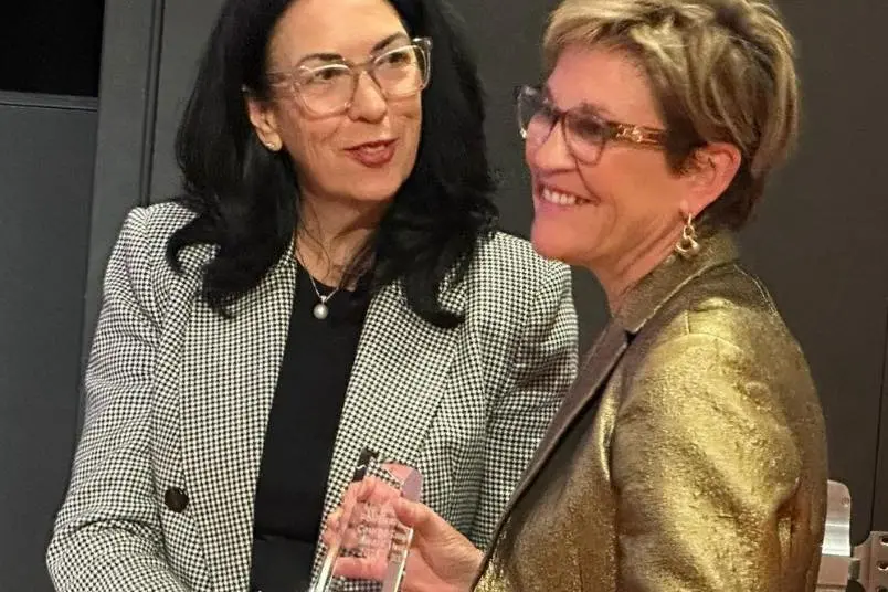 <p>Member for Murray Helen Dalton accepting the 2025 Uniting Political Courage Award.</p>\\n