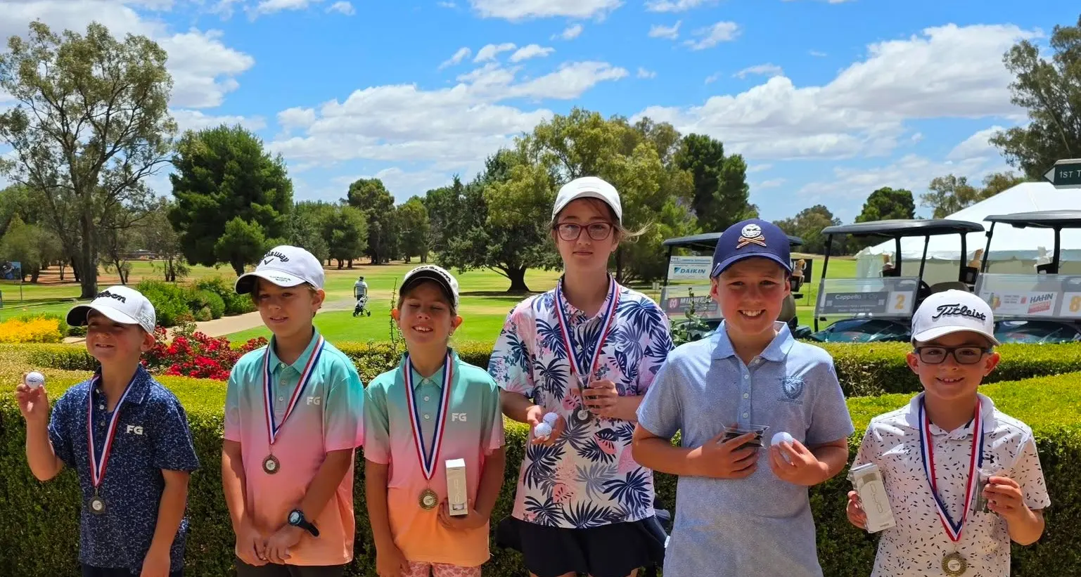 Golfers star at Juniorson the Move event