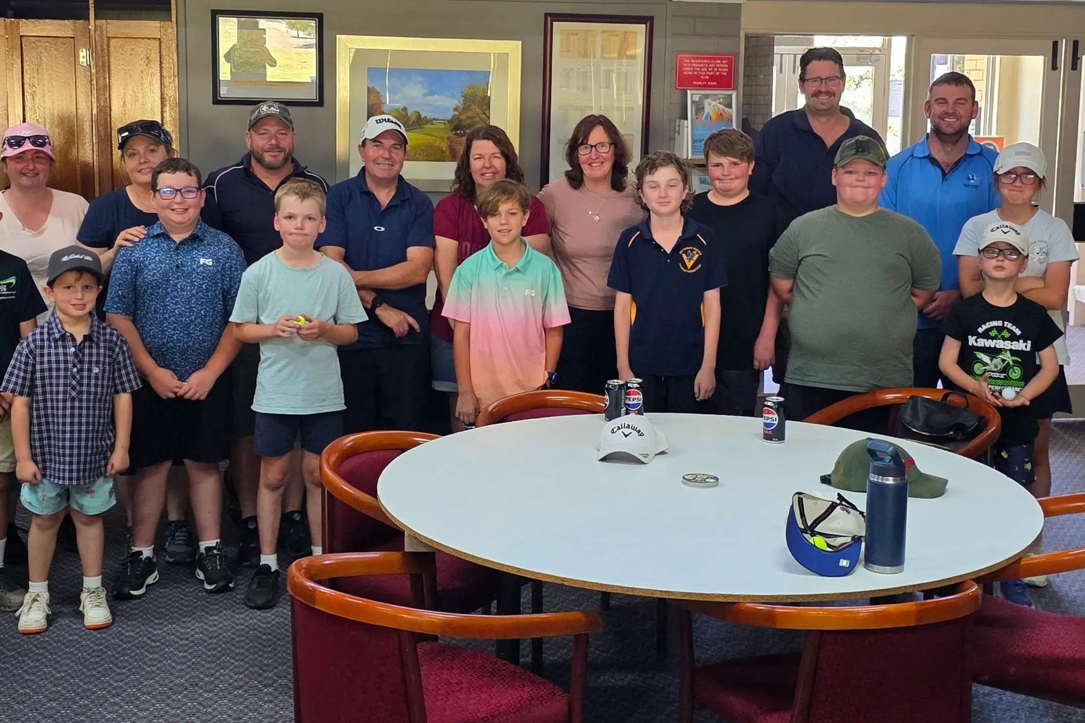 <p>Narrandera Golf Club\\u2019s junior golfers.</p>\\n