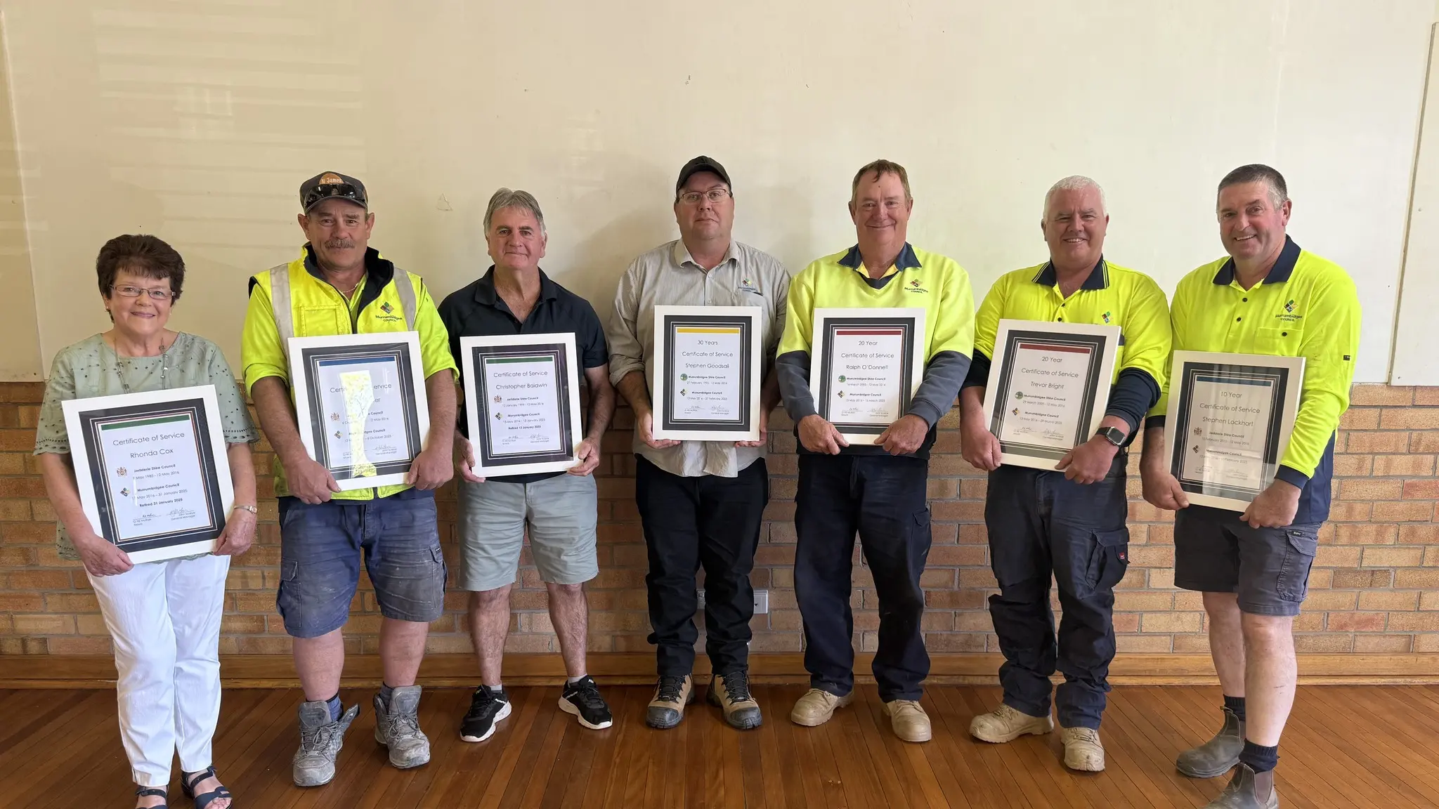 Council staff recognised