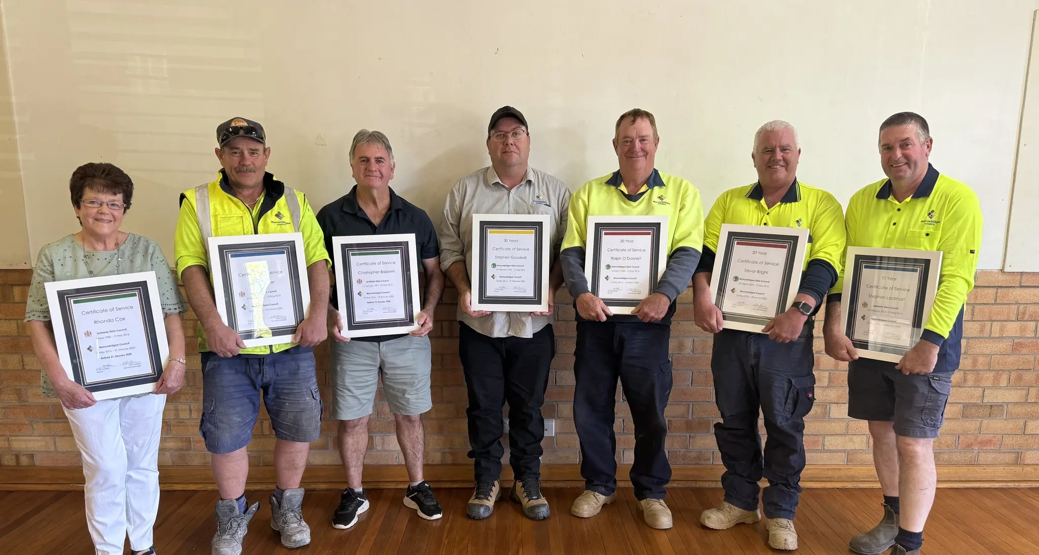 Council staff recognised