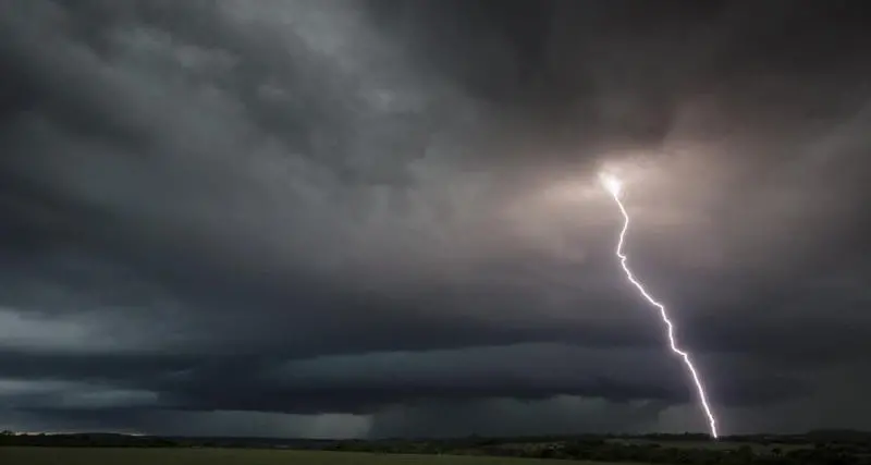 Wild storm hits district