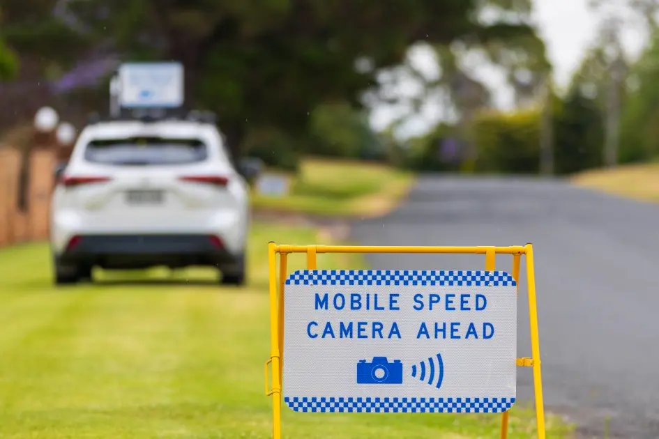 <p>A mobile speed checking trailer has been deployed in 50 km/h areas around the region.</p>\\n