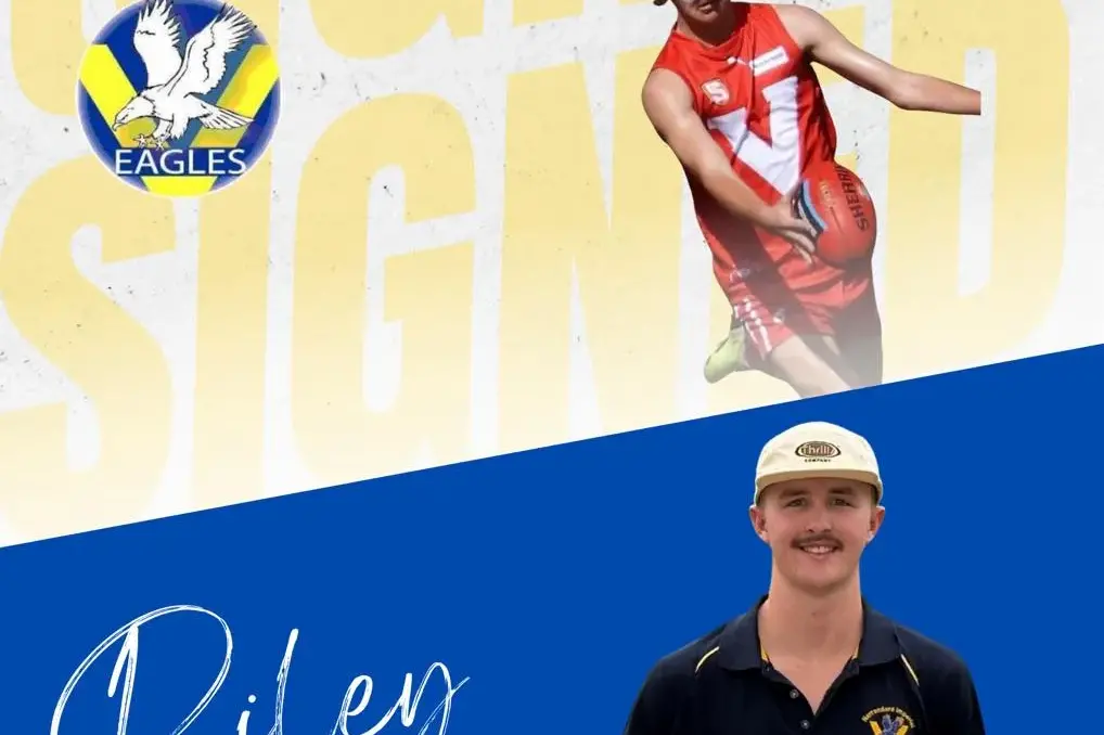 <p>Narrandera Eagle new recruit, 19-year-old Riley Fettell.</p>\\n