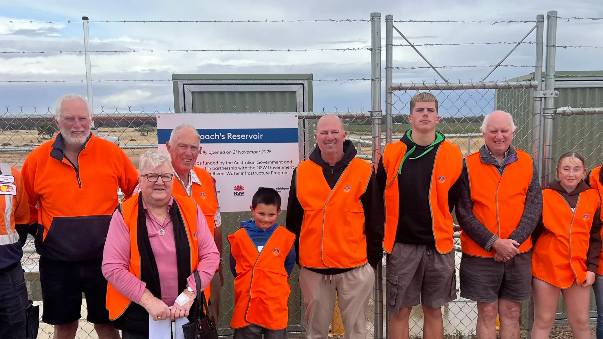 Roach family celebrates heritage at new reservoir