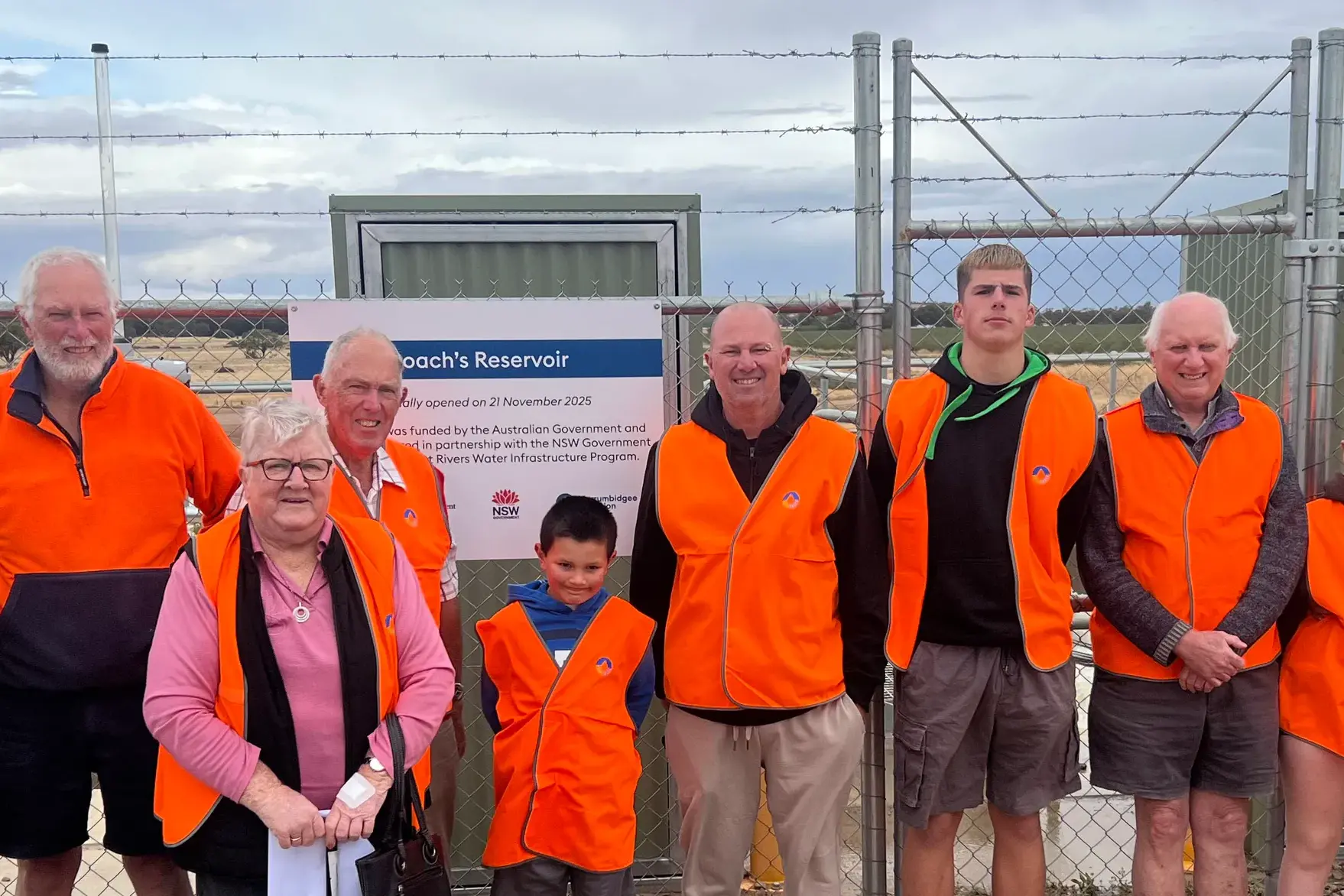 <p>Generations of the Roach family came together at Roach\\u2019s Reservoir in Yanco</p>\\n