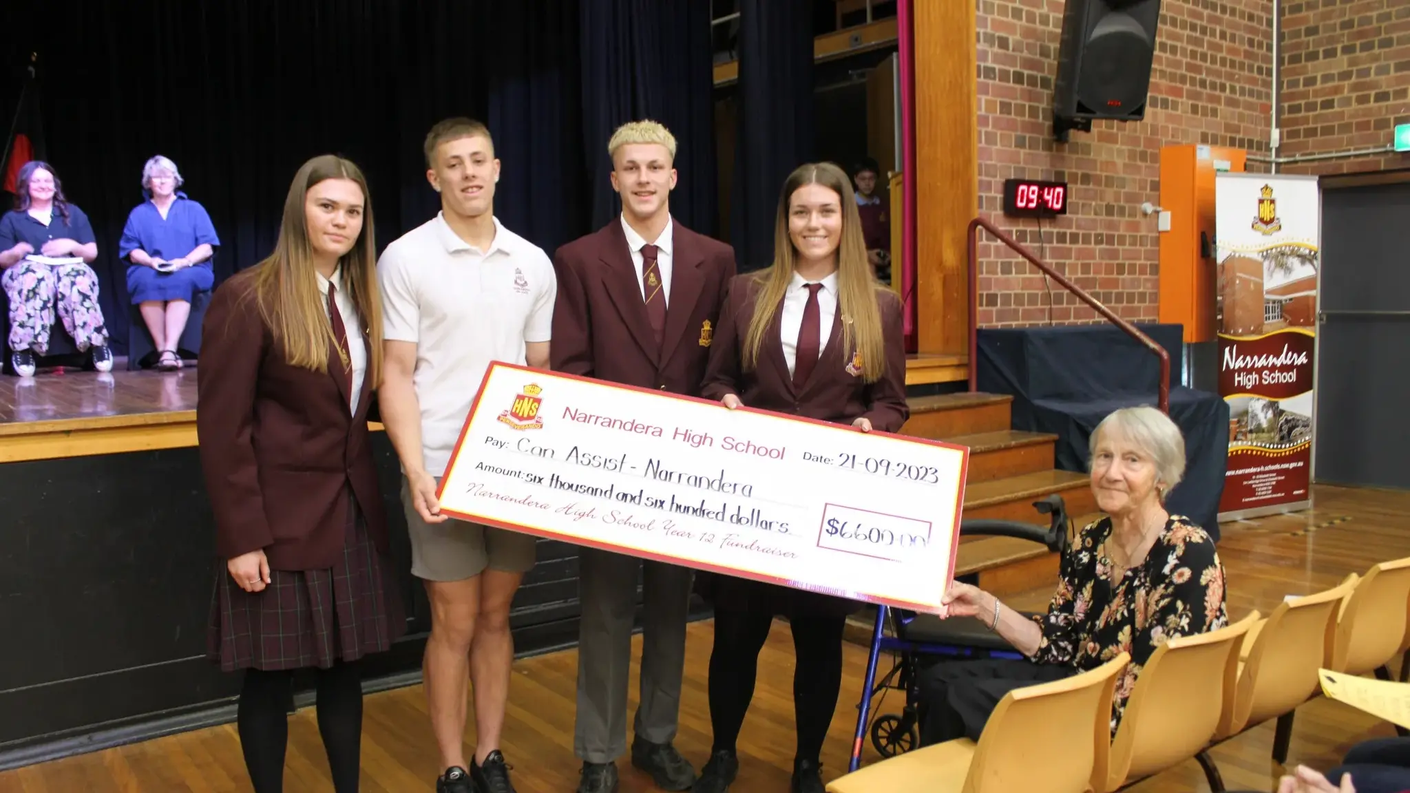 Narrandera High praisedfor Can Assist support