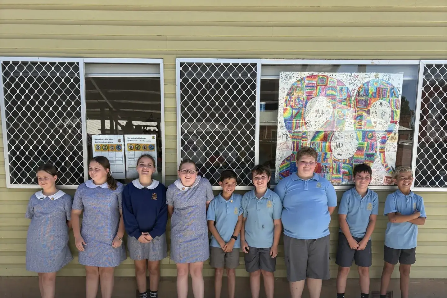 <p>Narrandera Public School 2026 prefects.</p>\\n