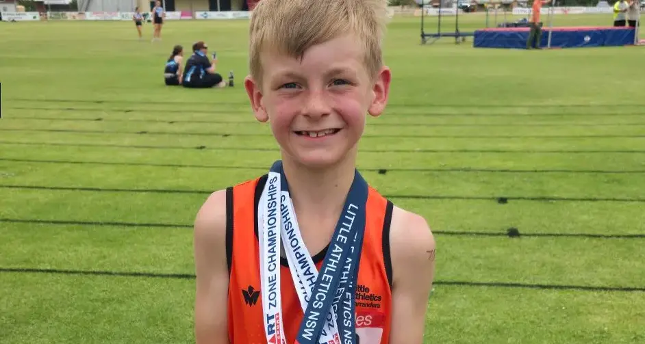 Zone records broken by Narrandera Little Athletics competitors