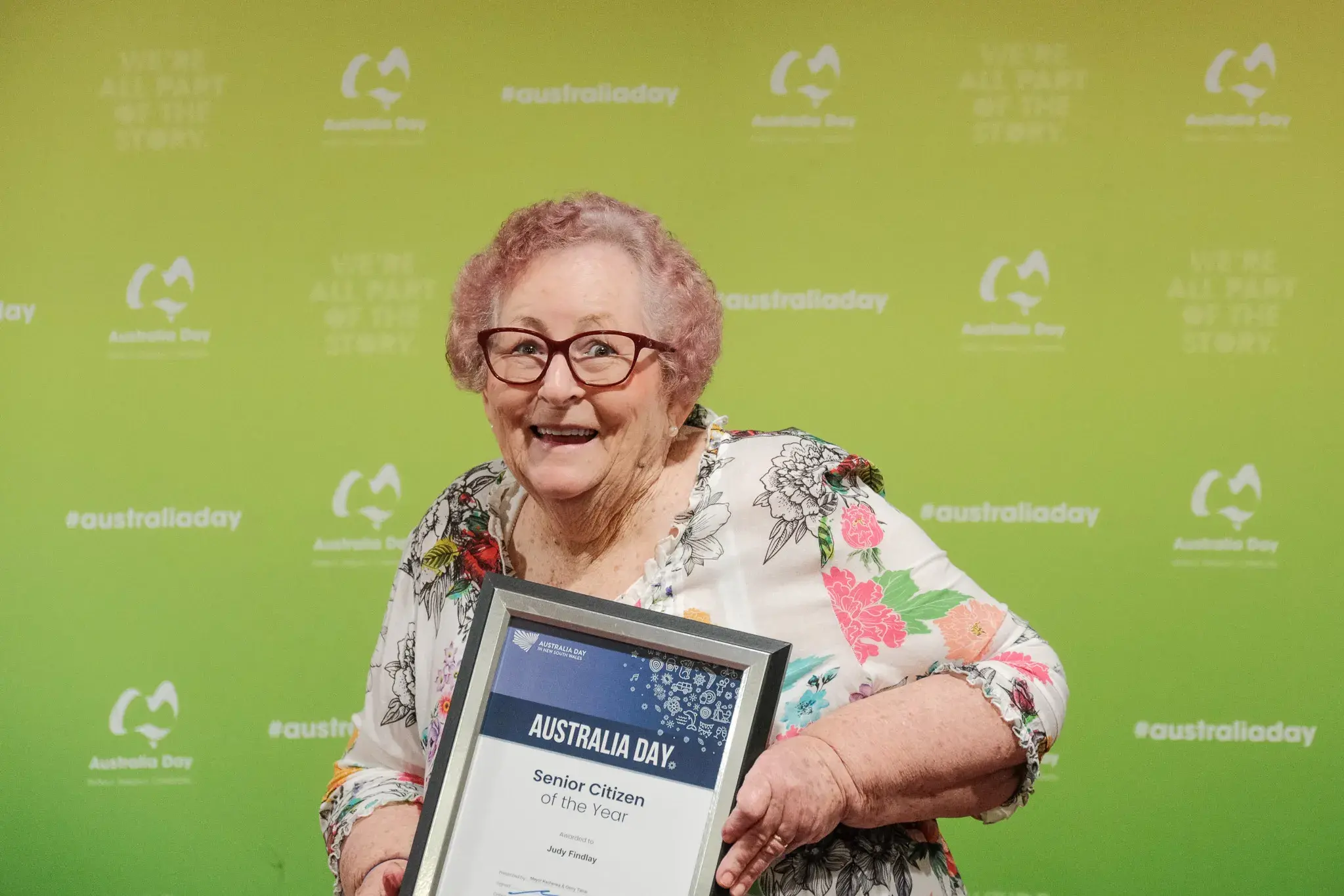 <p>Senior Citizen of the Year - Judy Findlay.</p>\\n