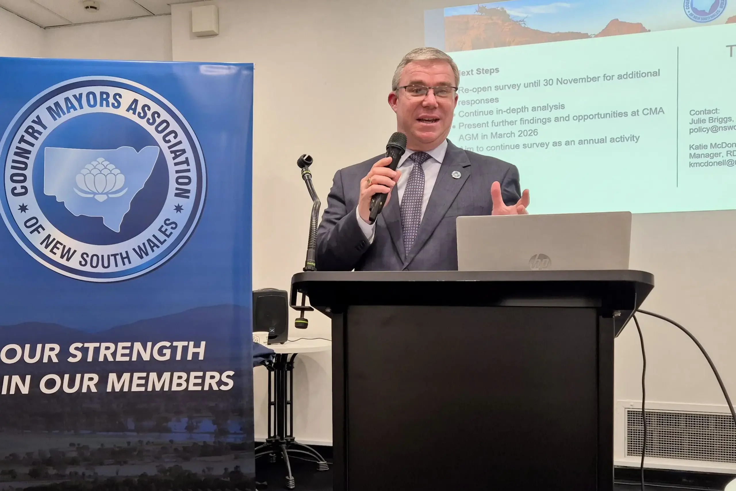 <p>CMA Chairman Mayor Rick Firman OAM of Temora Shire.</p>\\n