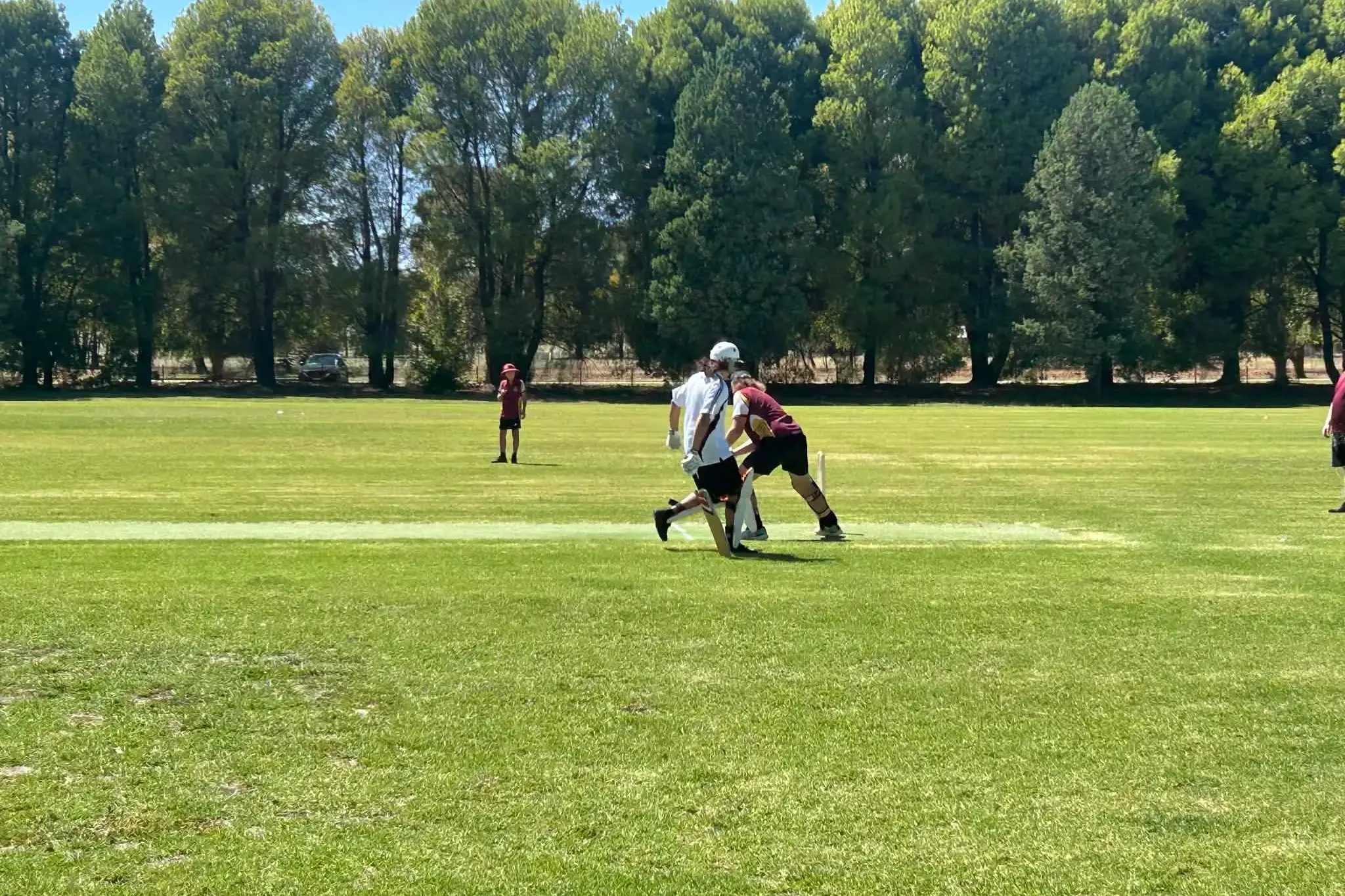 <p>Narrandera High School in action in the Open Boys cricket competition.</p>\\n