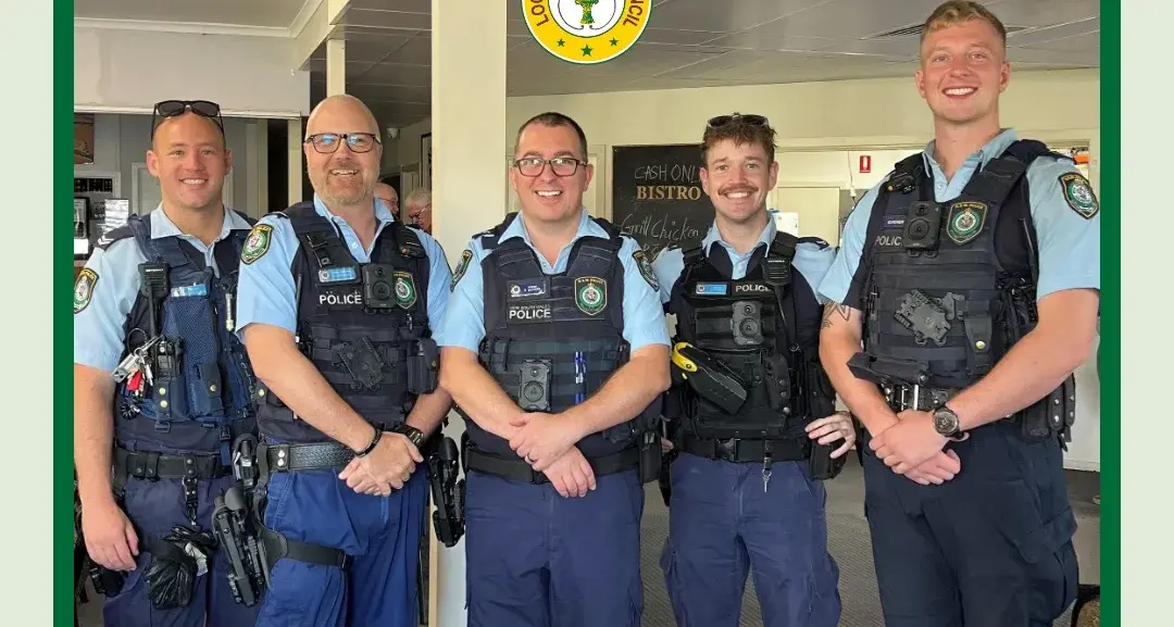 New police officers welcomed to Lockhart Shire