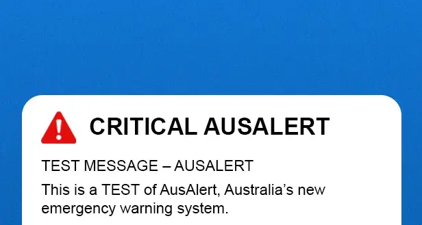 New alert system testing before high risk period