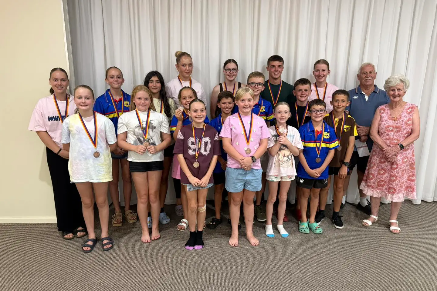 <p>Narrandera Swimming Club squad winners.</p>\\n