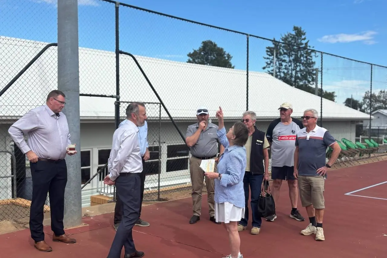 <p>Narrandera Tennis Club showcasing some of its upgrades.</p>\\n