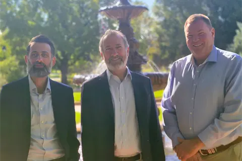 <p>DGMCC Andrew Reynolds, GM Timothy Coote, DGMI Shane Wilson.</p>\\n