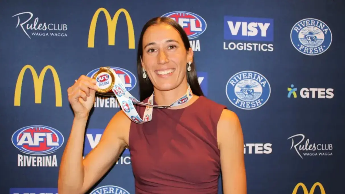 Buchan becomes a two-time Riverina League Julie McLean Medallist