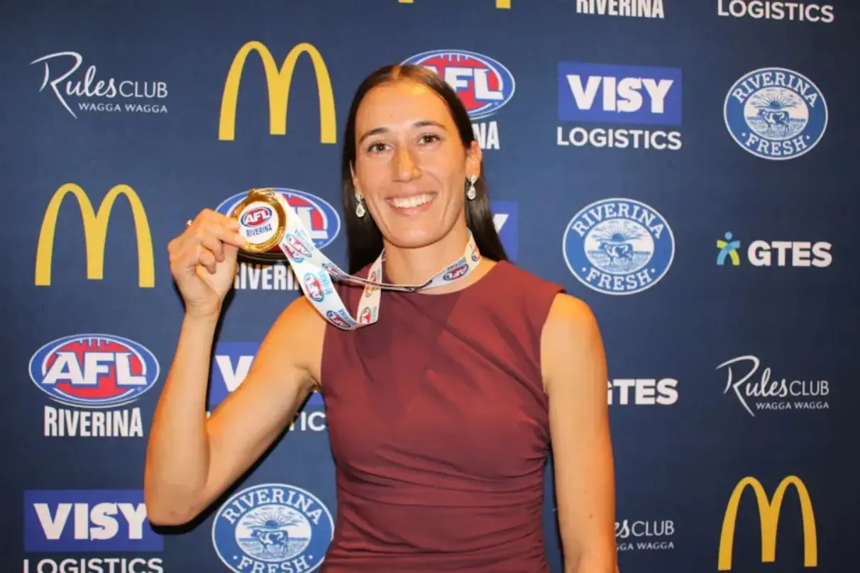Buchan becomes a two-time Riverina League Julie McLean Medallist