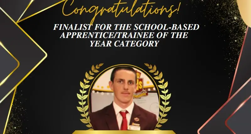 Noah a finalist in Riverina VET awards