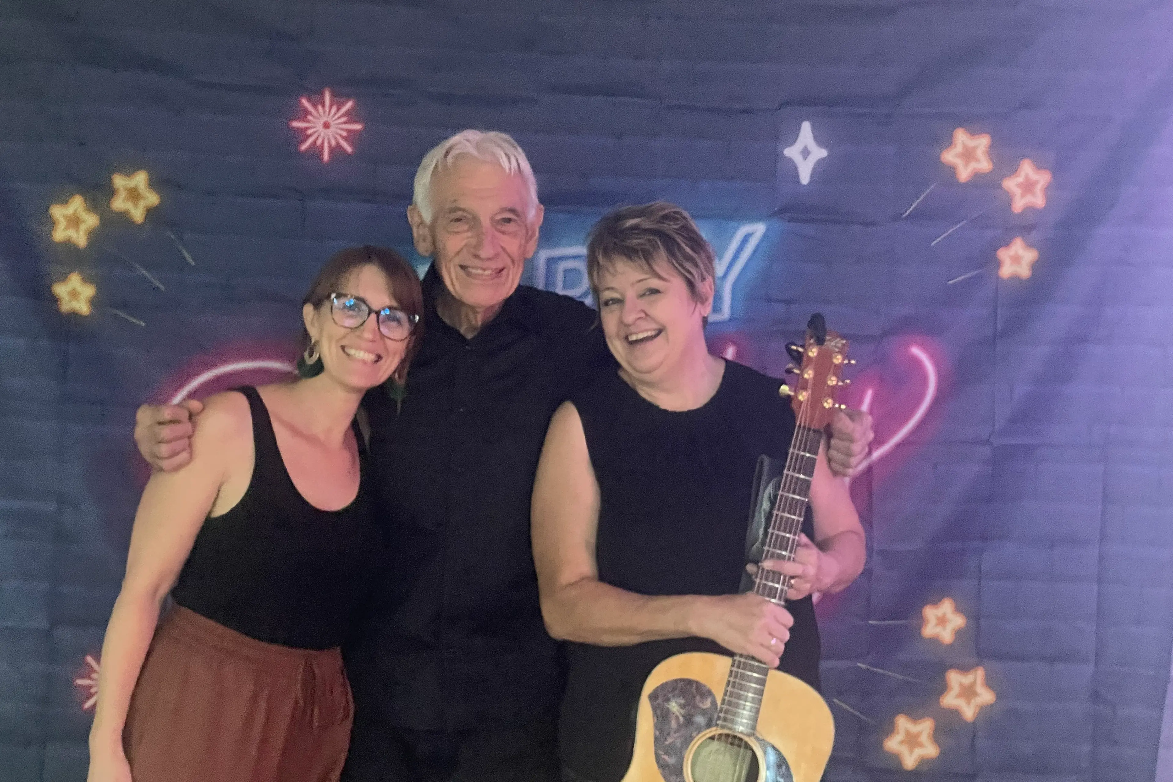 <p>Hayley Ruffles, Neville Kschenka and Sharon Benjamin.</p>\\n