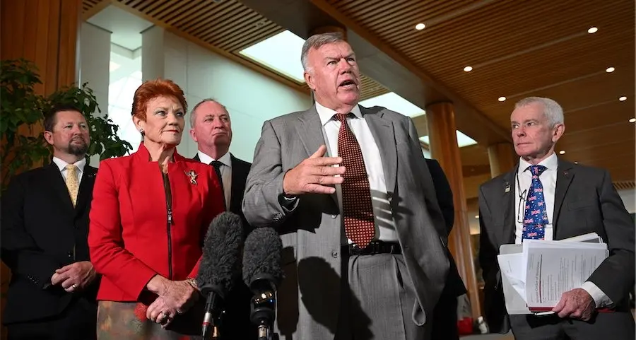New One Nation MP reels at fiery Canberra baptism