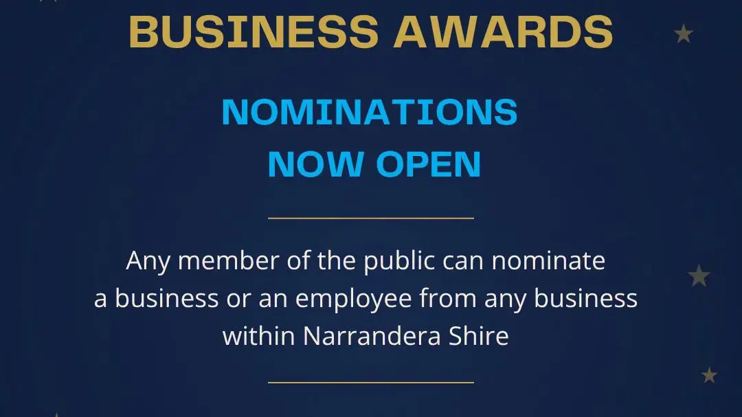 Narrandera Shire Business Awards now open