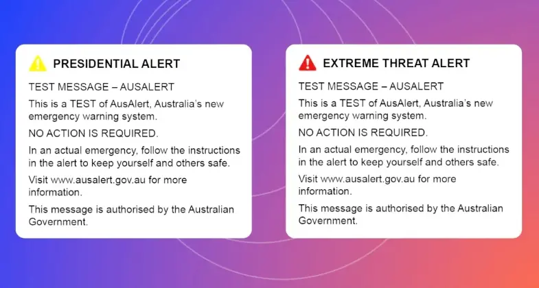 Phones across Australia to sound in national emergency alert test