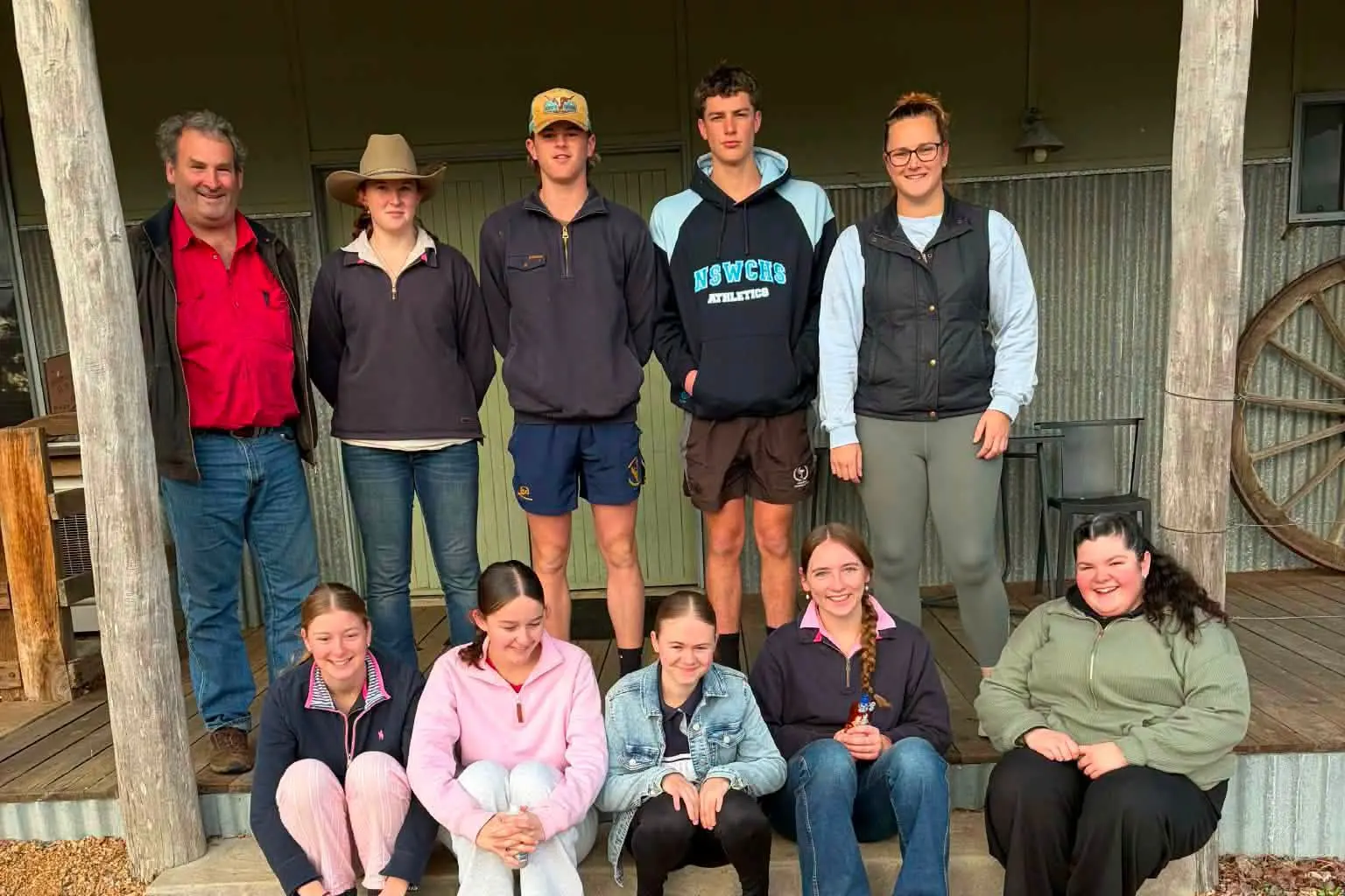 <p>Narrandera High School Agriculture students team.</p>\\n