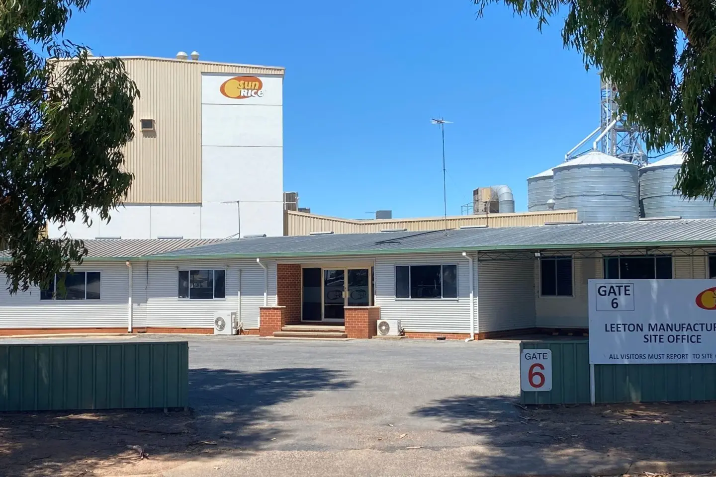 <p>Sunrice Mill \\u2013 Leeton manufacturing site.</p>\\n