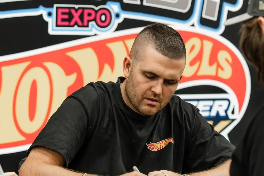 <p>Narrandera\\u2019s Jake Myers, driver of the legendary SICKO Mustang.</p>\\n