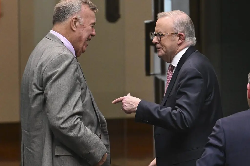 <p>David Farley says Anthony Albanese approached him about the SunRice issue.  PHOTO: NewsWire / Martin Ollman</p>\\n