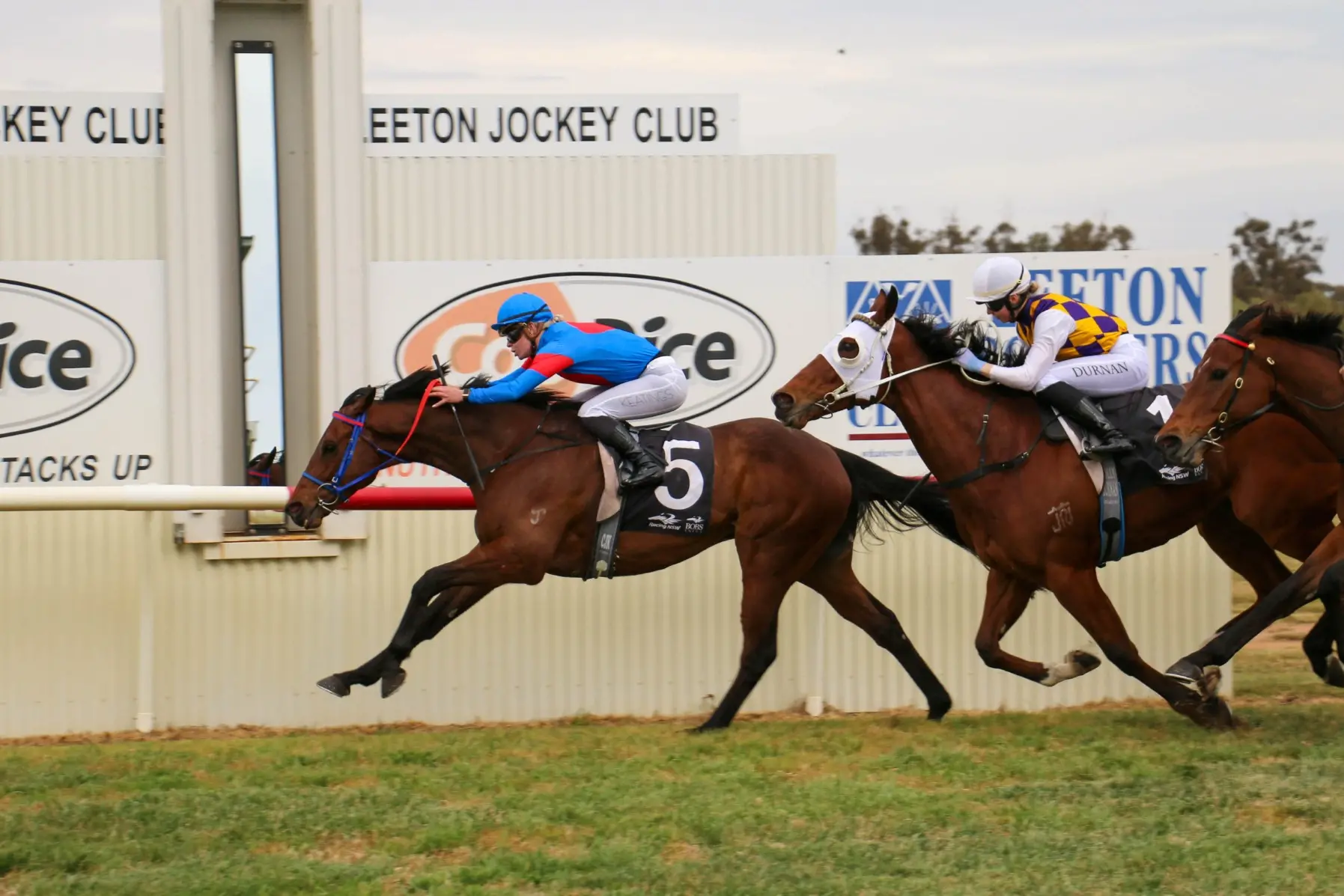 <p>The Leeton Soldiers Club Stan Axtill Memorial Benchmark 82 handicap of 1150m will be the feature race. PHOTO: Kim Woods</p>\\n