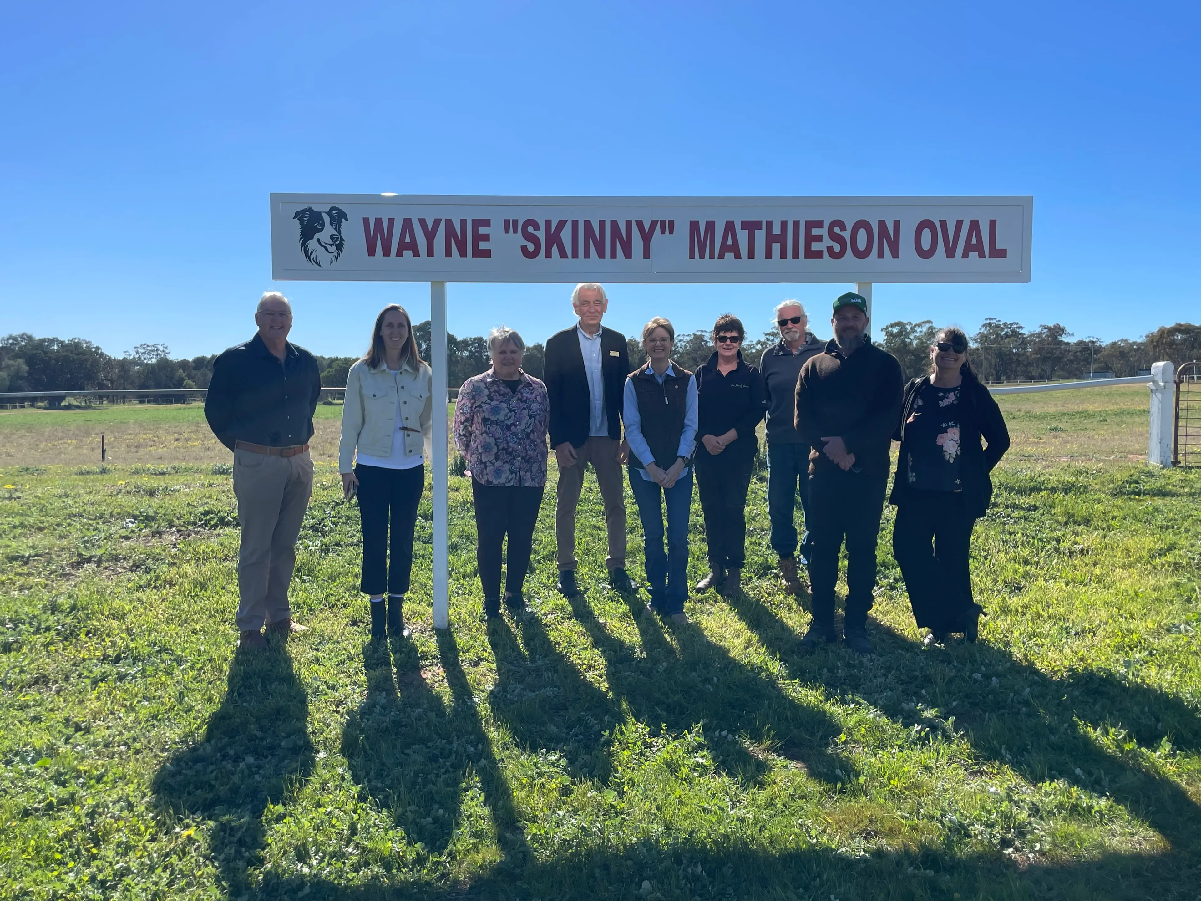 Lasting tribute unveiled to Narrandera community stalwart