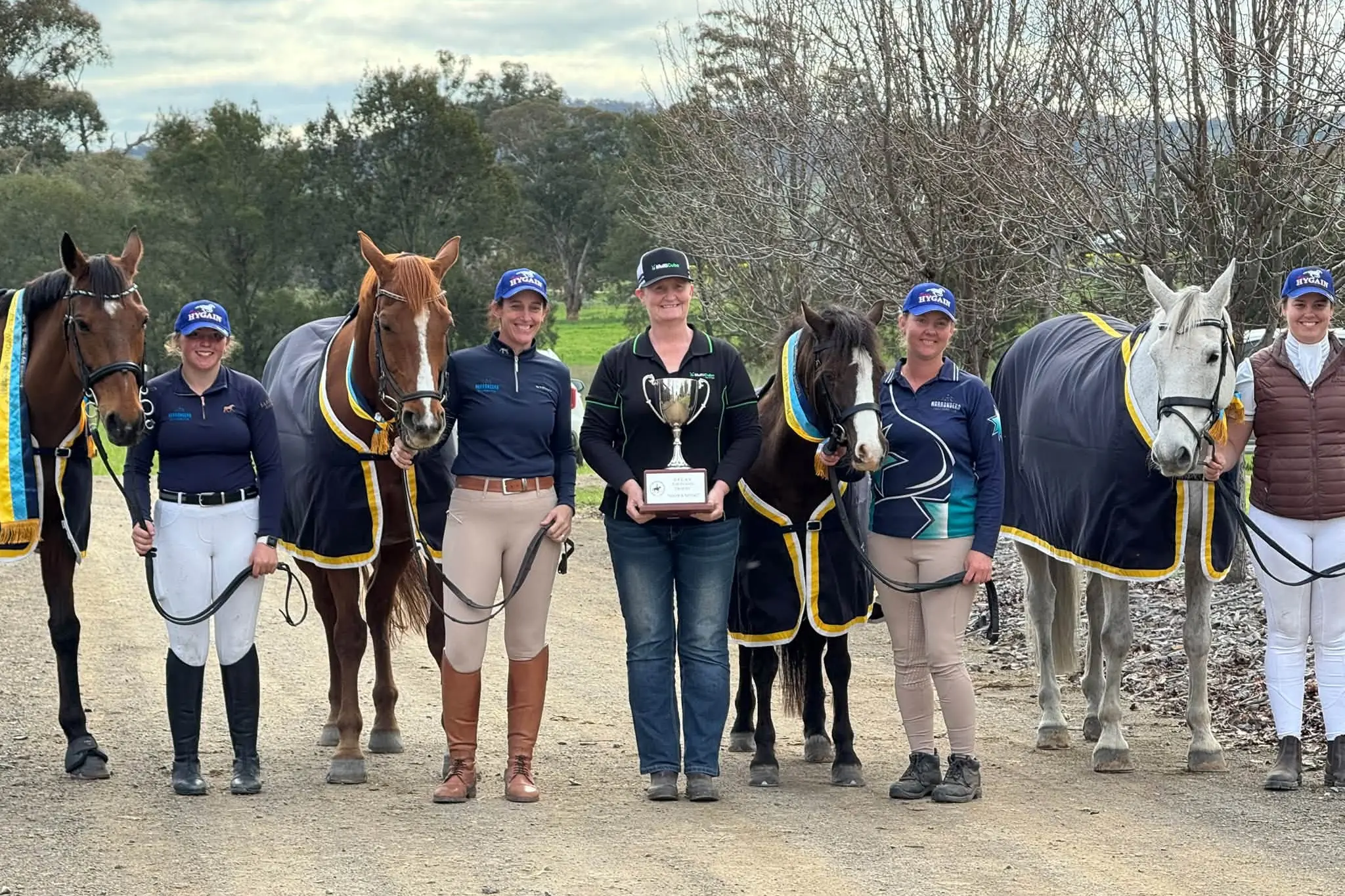 <p>Narrandera team - Fang Gang won the Multicube HRCAV TTT Show jumping team event in Wagga.</p>\\n