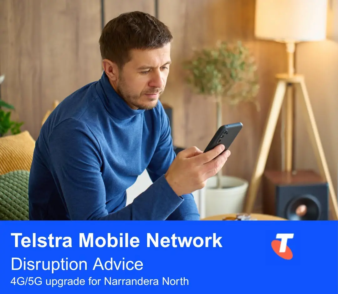 Telstra upgrading 4G/5G coverage in Narrandera North